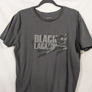 Loot Crate Black Lagoon Graphic Tee - Dark Gray
